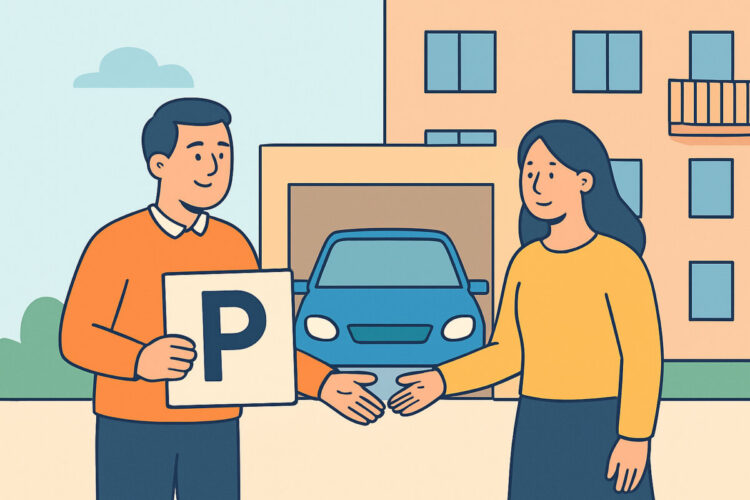 Autopaikan siirto osakkaalta vuokralaiselle taloyhtiössä