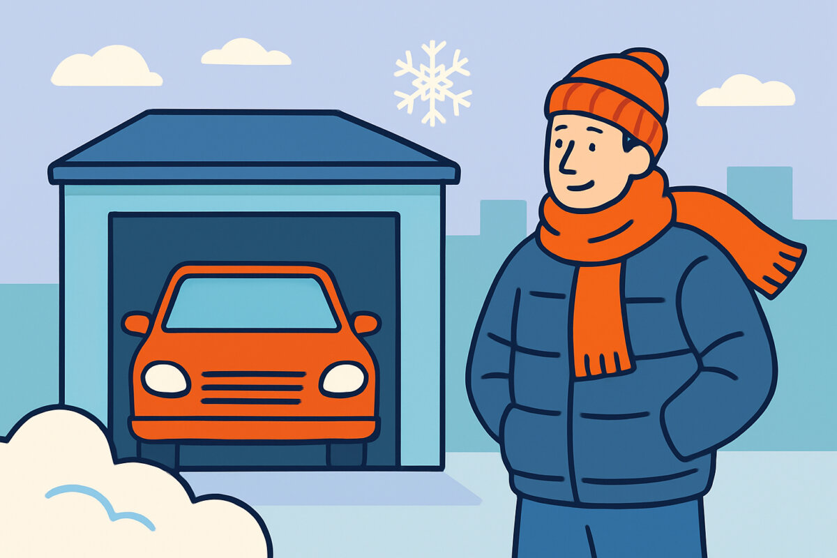 Lämmittämätön autotalli – edullinen vaihtoehto talveksi