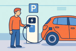Sähköauton latausteho hallissa – 3,7 kW vai 11 kW